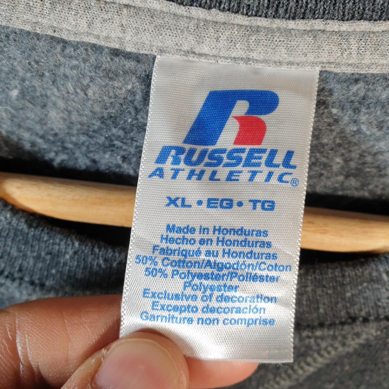 Vintage Russell Athletic Blank Baggy Sweatshirt Men’s XL Grey Pullover