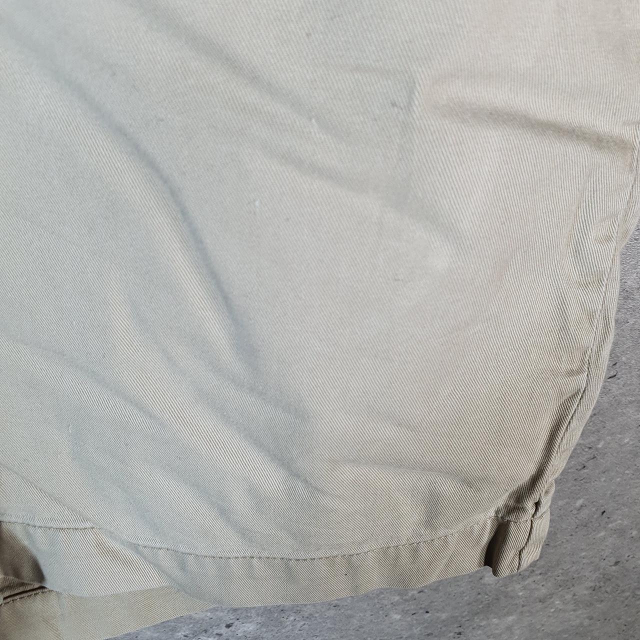 Vintage Ralph Lauren Polo Shorts Jorts Cargo Men’s W38 Beige Baggy Cotton A4667