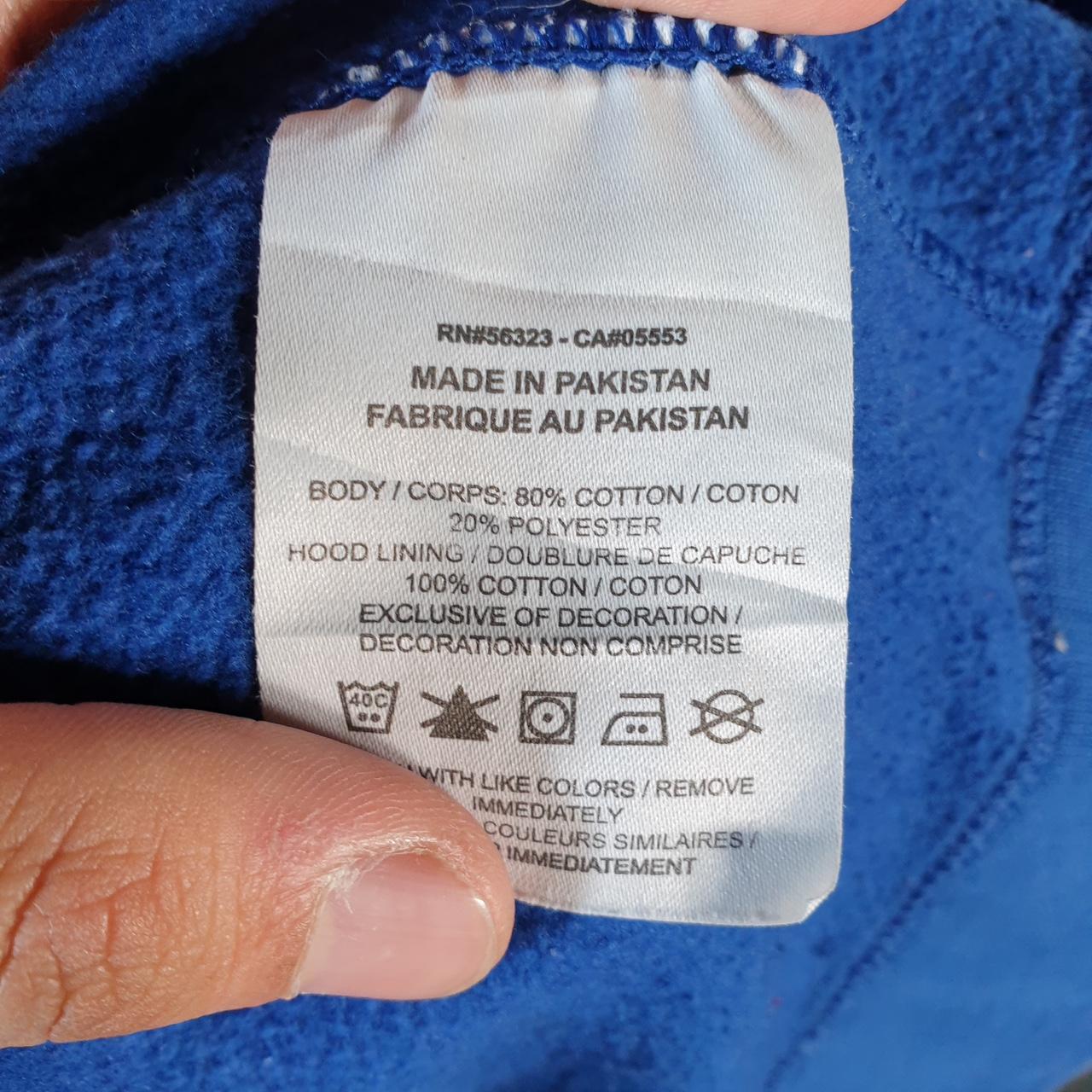 Vintage Nike Club Embroidered Hoodie Men’s XL Blue Swoosh Y2K Pullover