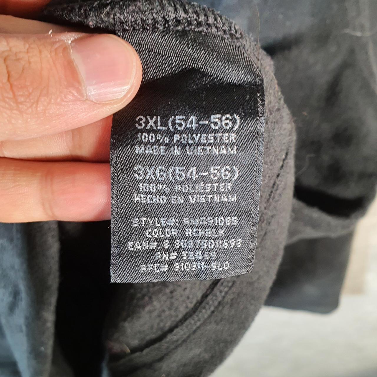 Vintage Starter Fleece Sweatshirt Jacket Mens 3XL Black Full Zip Embroidered Logo