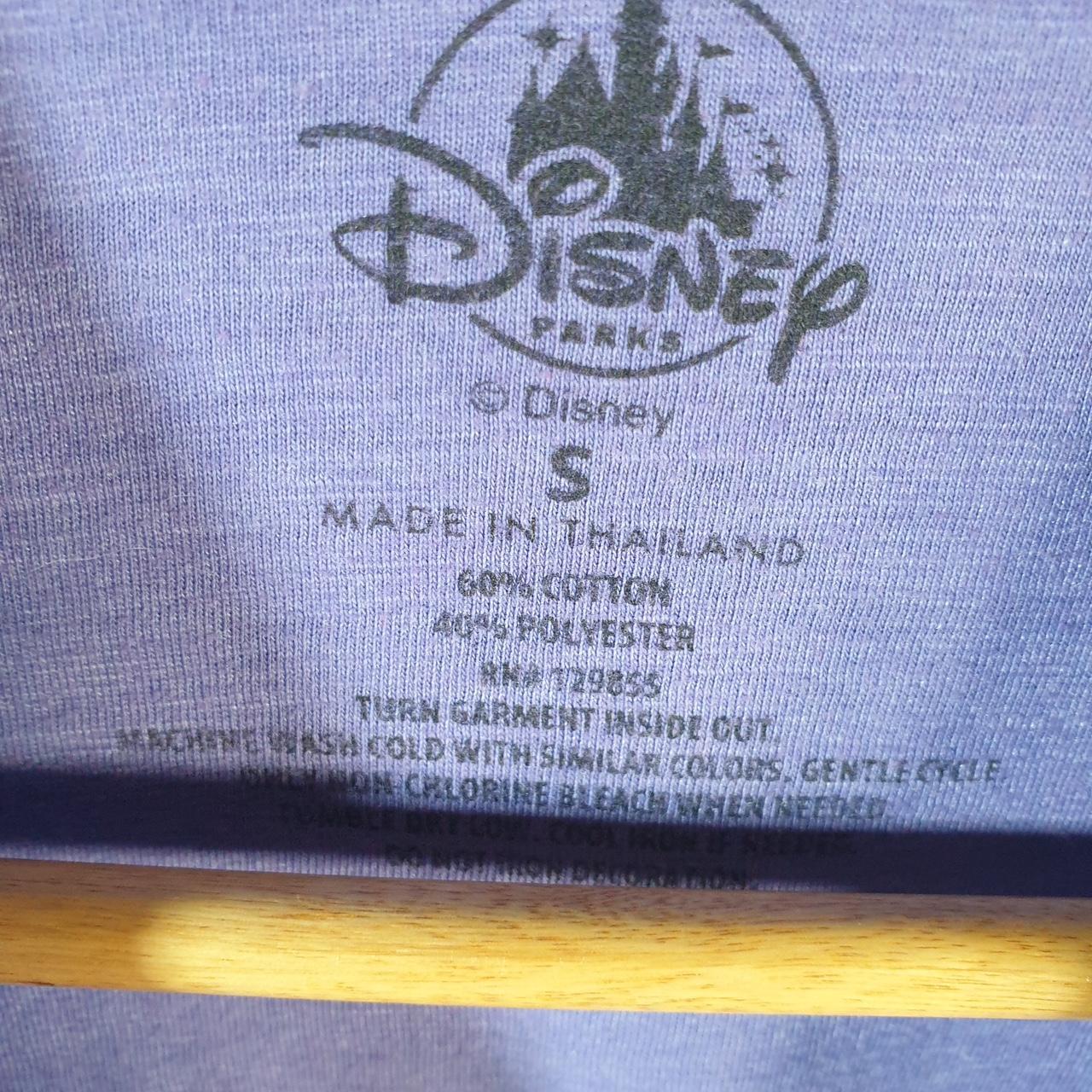 Vintage Disney Land Mickey Mouse T Shirt Men’s Small Purple Logo Graphic Cartoon