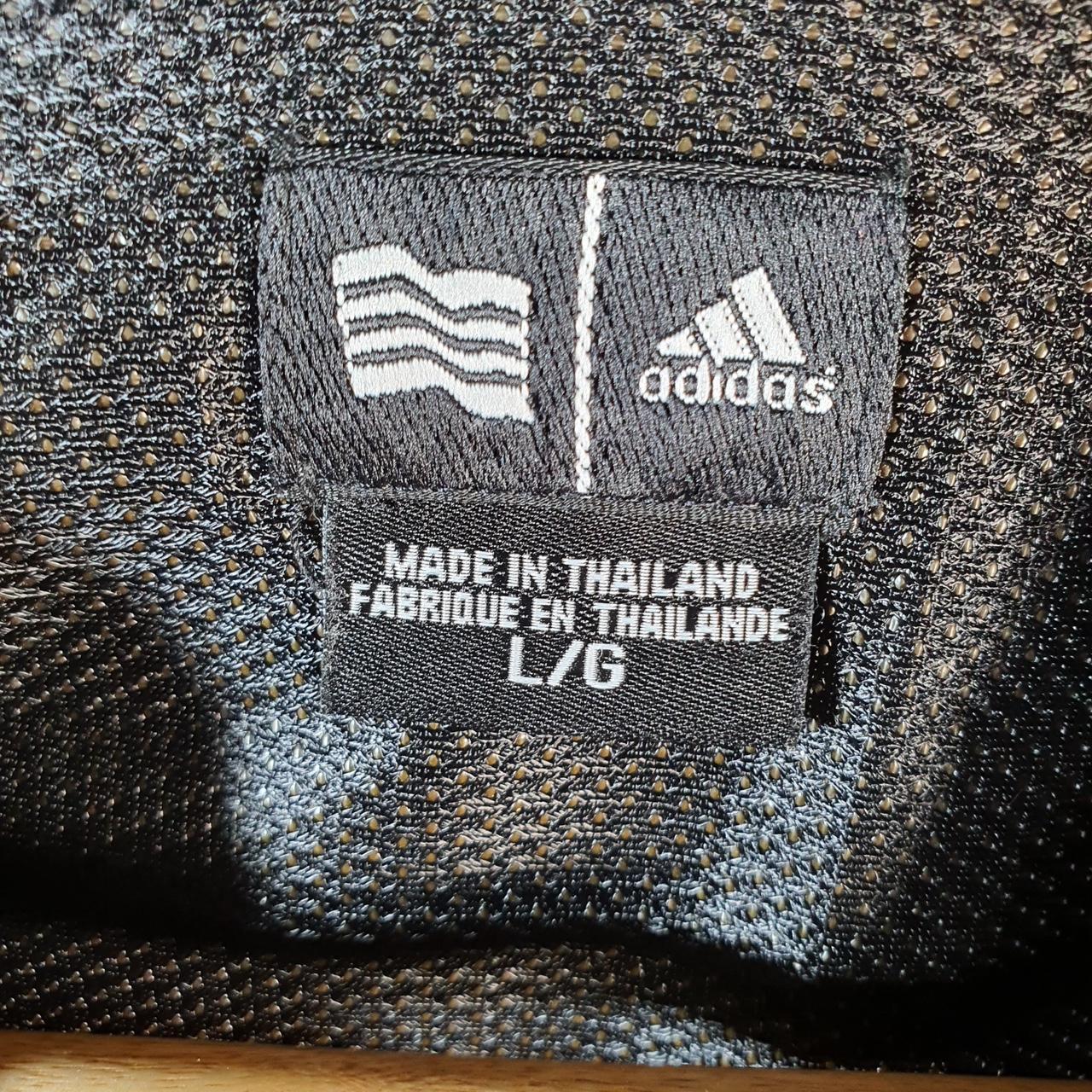 Vintage Adidas Golf Knit Sweater Men’s Large Black Y2K Pullover Casual