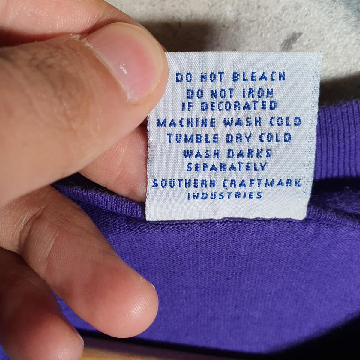 Vintage SCI Hilton Head Embroidered 90s USA Single Stitch T Shirt Men’s XL Purple