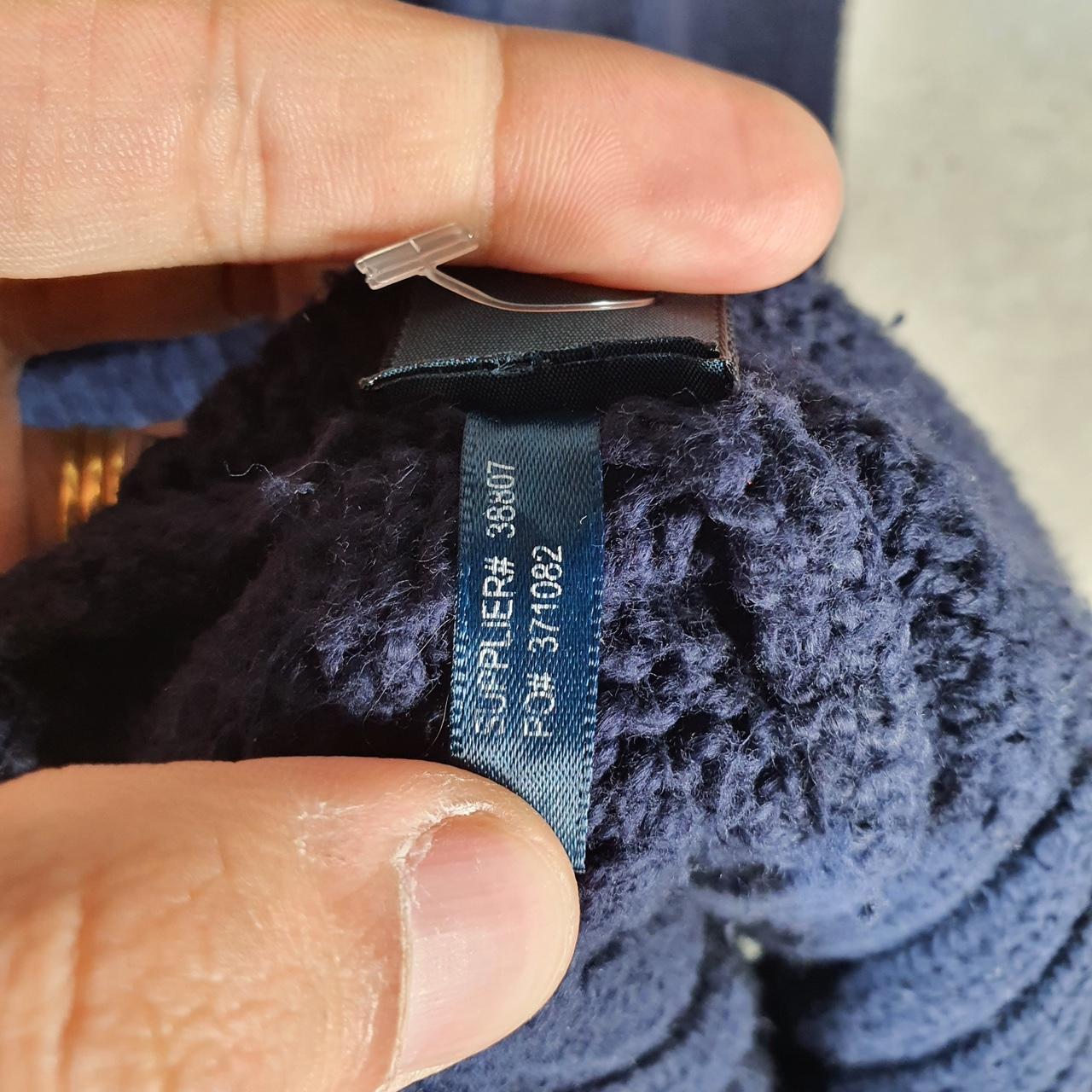 Vintage Ralph Lauren Polo 1/4 Button Sweatshirt Men’s Medium Blue Pullover Pony C8862