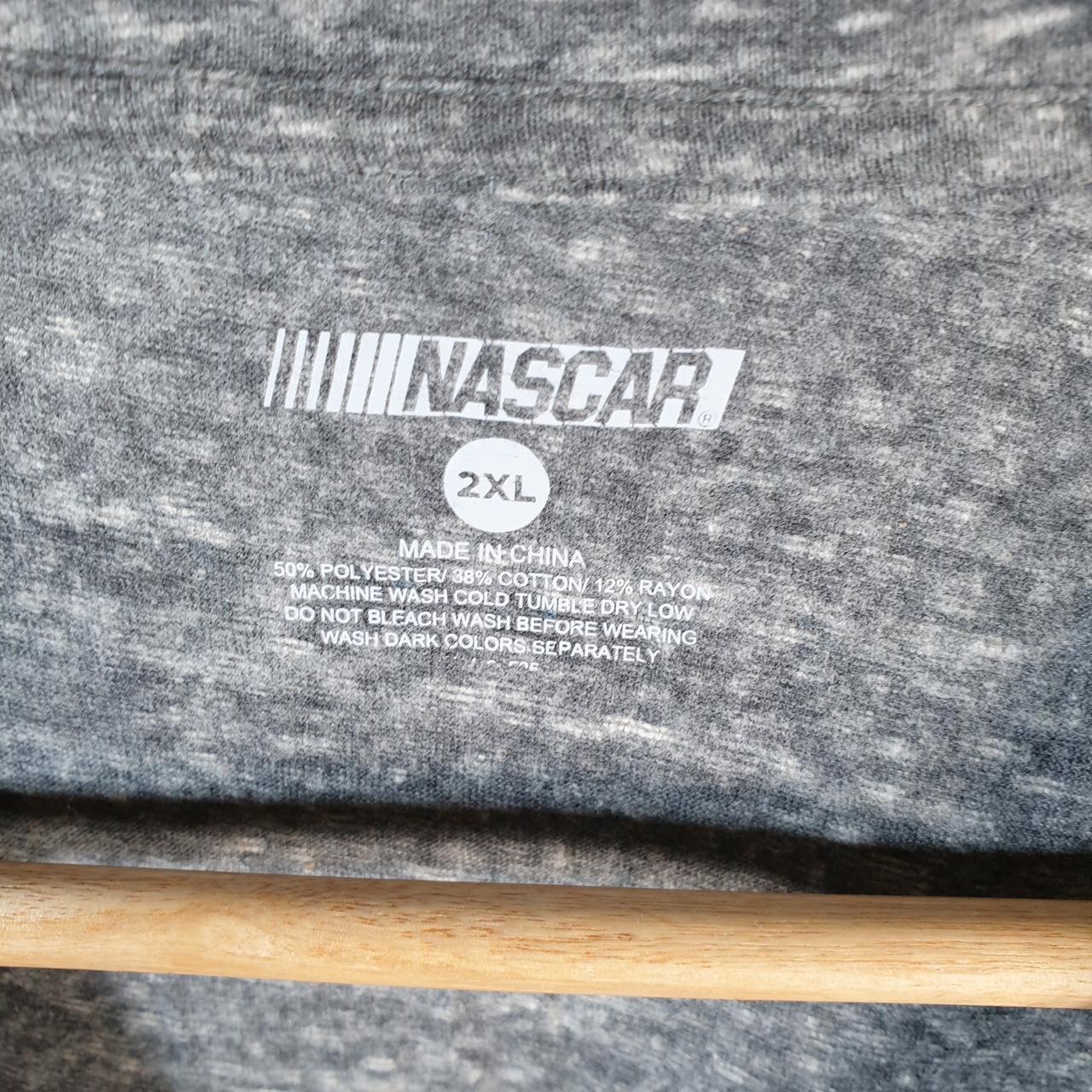 Vintage Dale Earnhardt USA Nascar Graphic T Shirt Men’s 2XL Grey American Racing