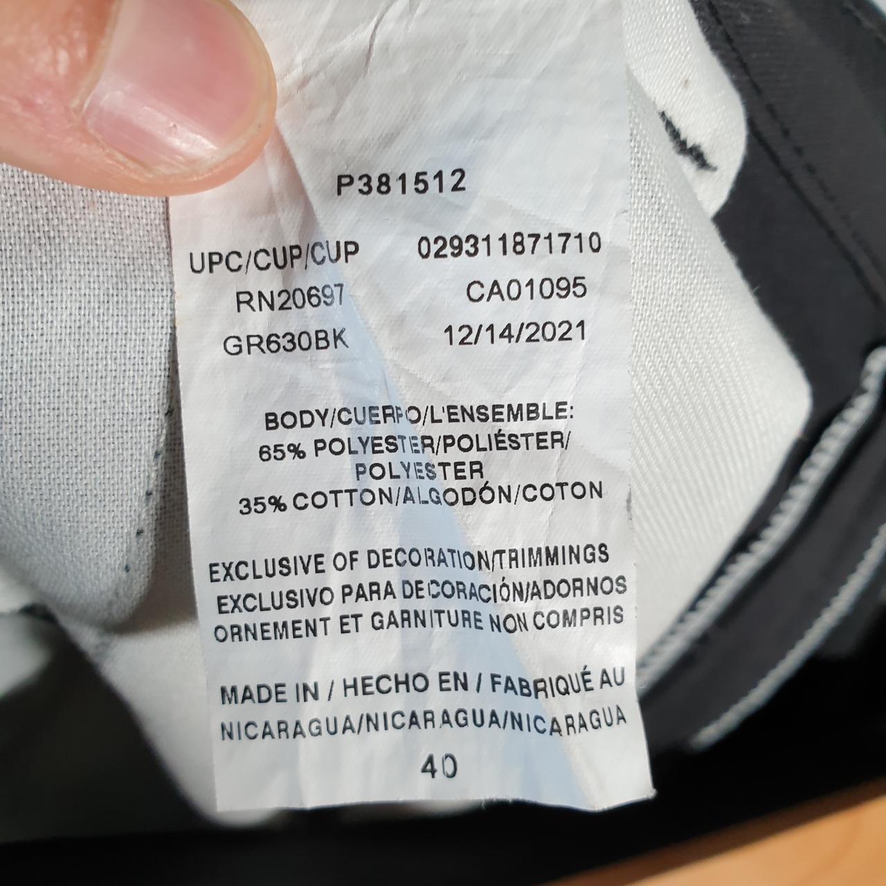 Vintage Dickies Baggy Chino Shorts Jorts Cargo Mens W40 Black Loose Fit