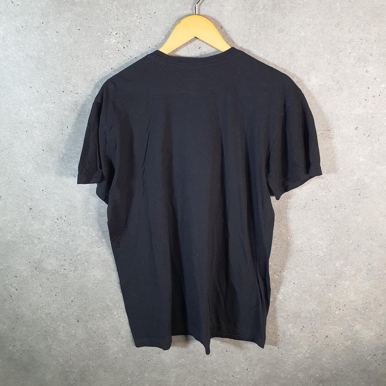 Vintage Ralph Lauren Polo Sport T Shirt Men’s Large Black Classic Fit Embroidered Pony C8634