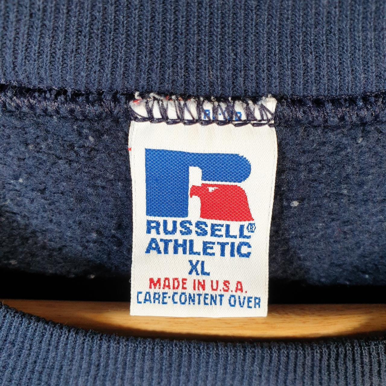 Vintage Russell Athletic Sweatshirt Men’s XL Navy Blue USA Campolindo Football