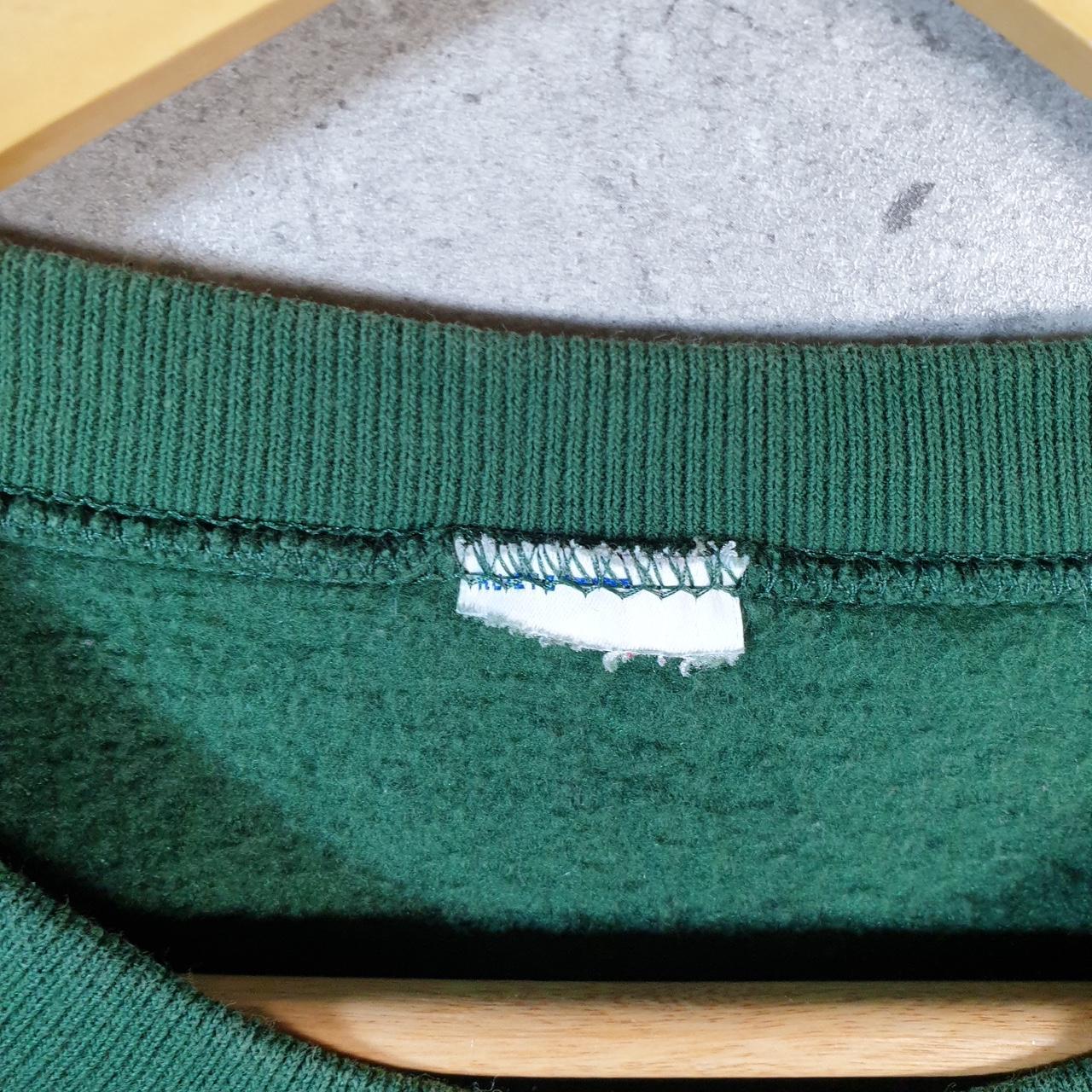 Vintage Russell Athletic North Hall Trojans USA Sweatshirt Men’s Medium Green Pullover