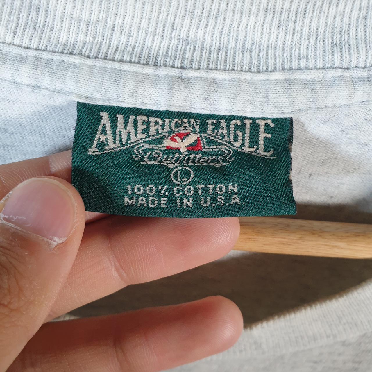 Vintage Mackinac Island Chippewa Trading Post USA Single Stitch T Shirt Men’s Large Grey