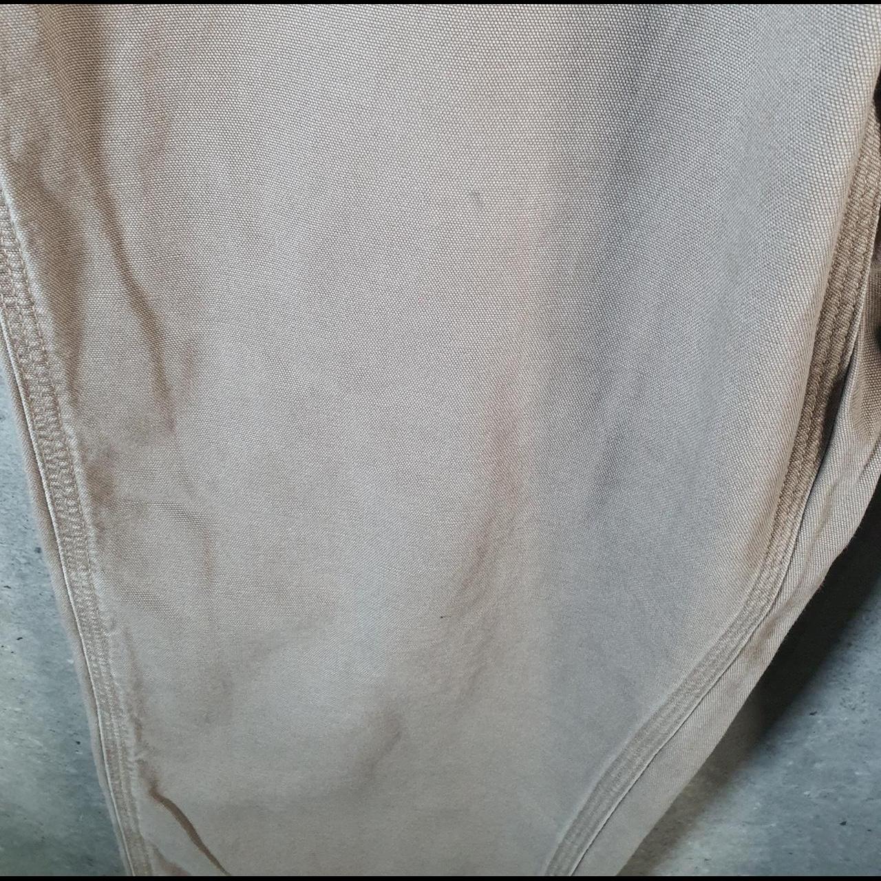 Vintage Carhartt Carpenter Trousers Mens W38 L32 Brown Loose Fit Workwear