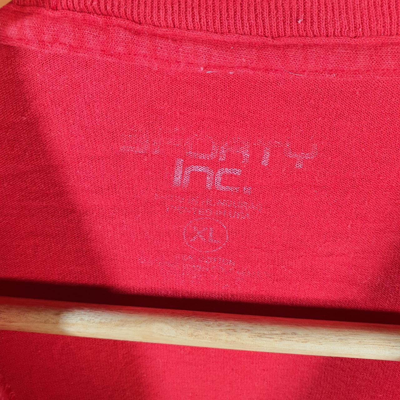 Vintage Stay Rad Money In Money Out 90s USA Single Stitch T Shirt Men’s XL Red