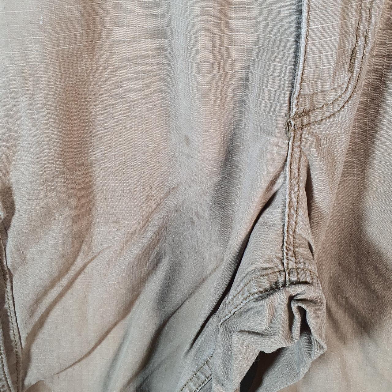 Vintage Carhartt Baggy Carpenter Shorts Jorts Cargo Men’s W38 Brown Relaxed Fit Workwear A4852