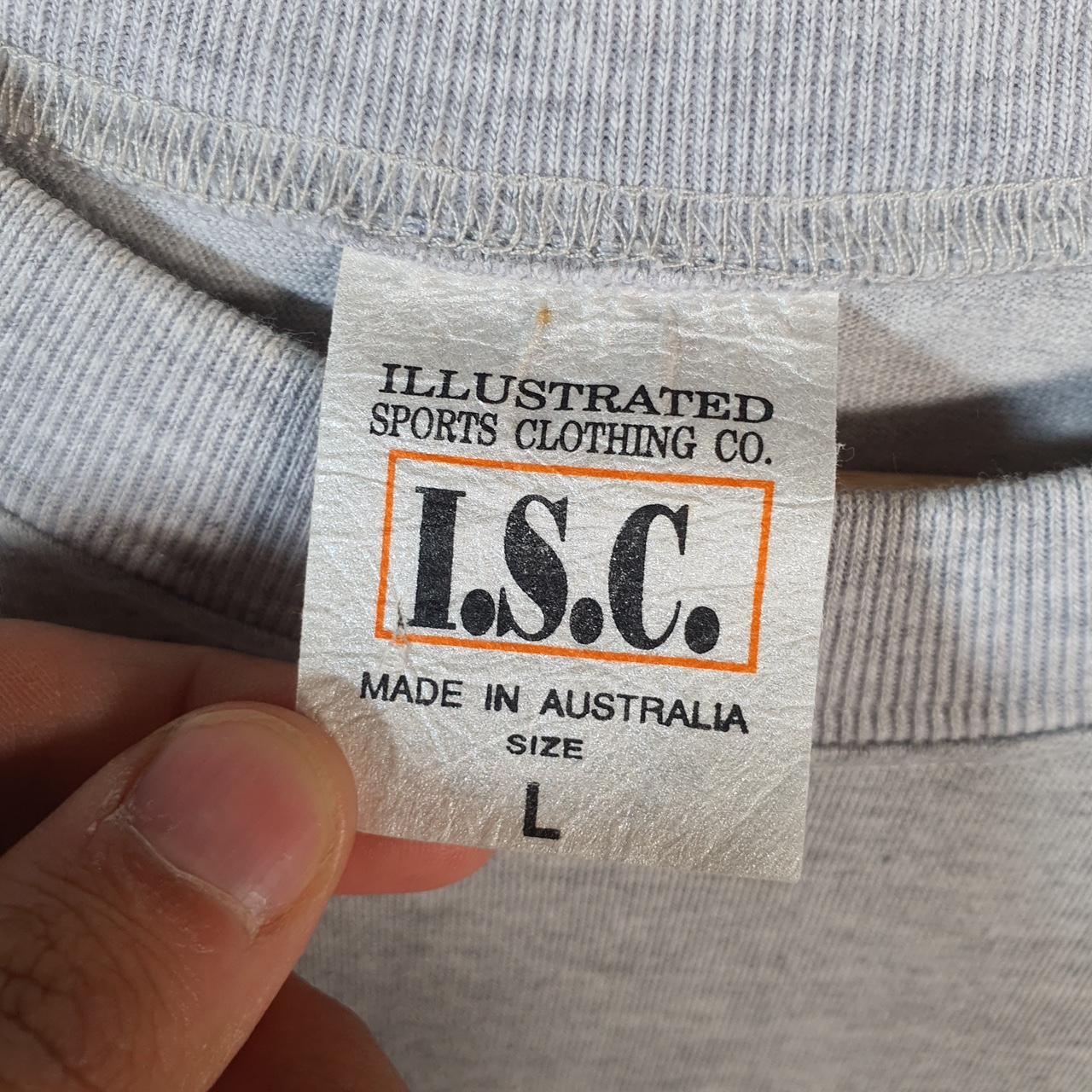 Vintage ISC Sydney 2000 1991 90s USA Single Stitch T Shirt Men’s Large Grey