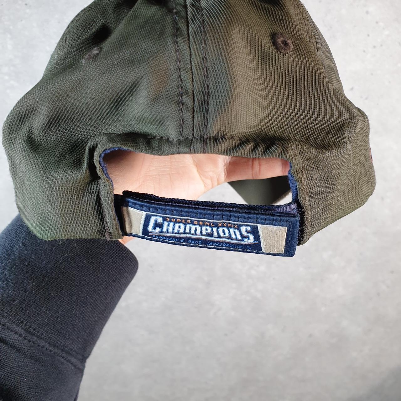 Vintage NFL New England Patriots Cap Men’s USA Spellout Athletic C8539