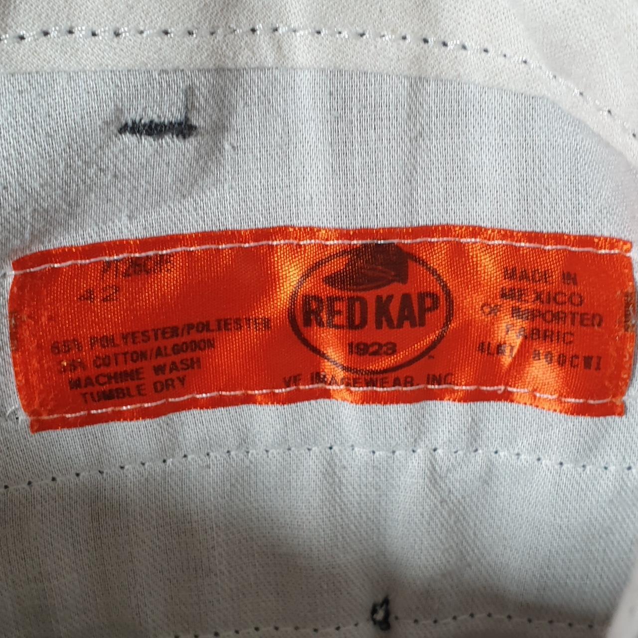 Vintage Red Kap Chino Shorts Jorts Cargo Men’s W42 Grey Baggy Cotton