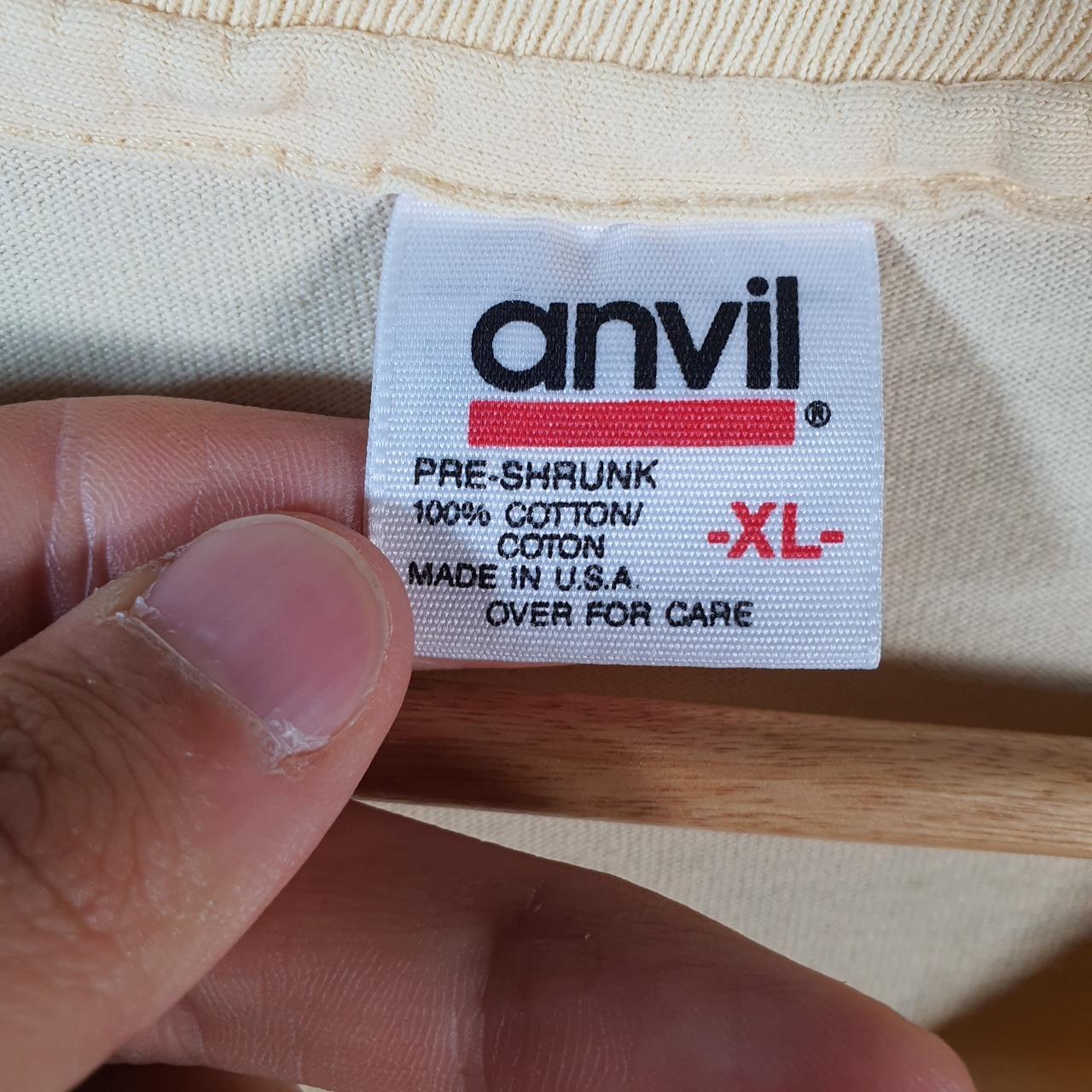 Vintage Anvil Pennsylvania Philadelphia 90s USA Single Stitch T Shirt Men’s XL Yellow