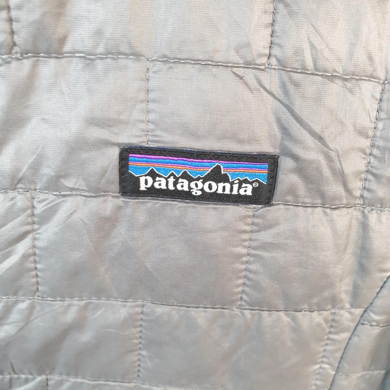 Vintage Patagonia Nano Puffer Jacket Womens Medium Grey Insulated Packable