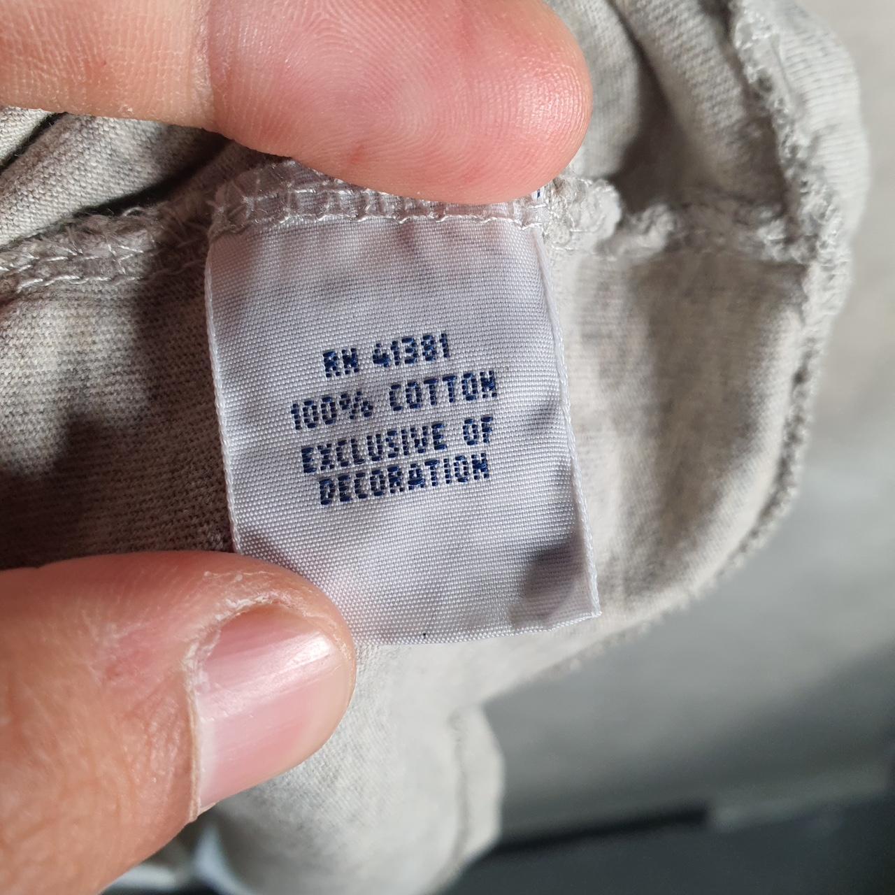 Vintage Ralph Lauren Polo Sport T Shirt Men’s Large Grey Custom Fit Embroidered Pony C8637