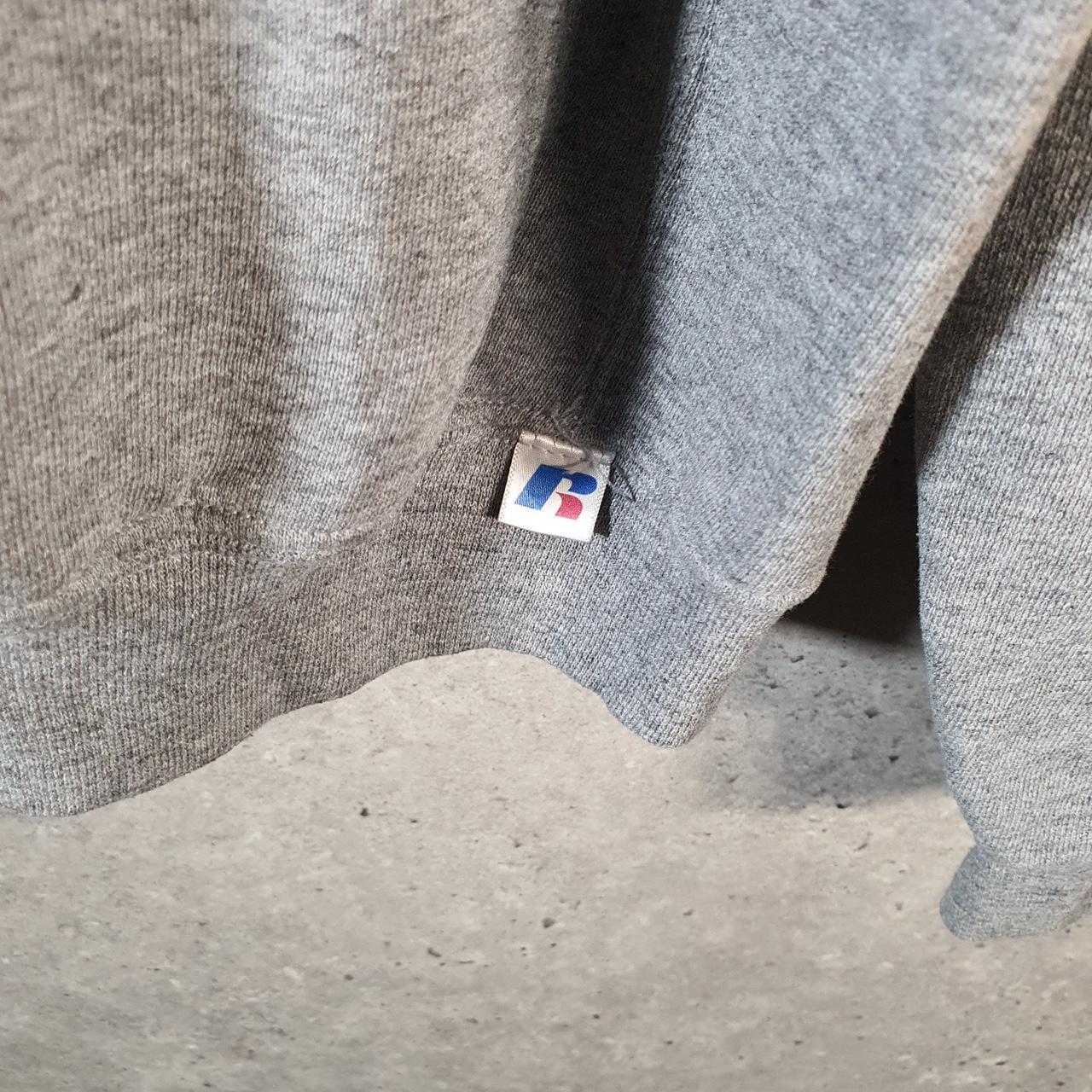 Vintage Russell Athletic Syracuse Hoodie Men’s Small Grey Pullover Baggy