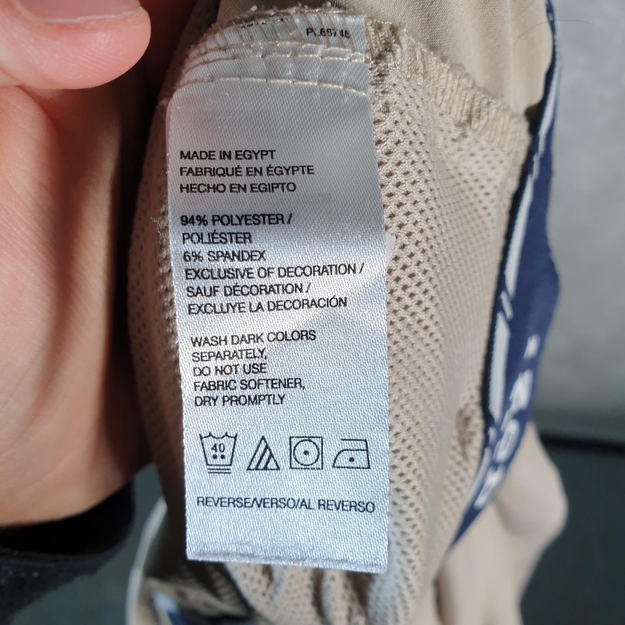 Vintage Izod Golf Chino Shorts Jorts Cargo Men’s W40 Brown Baggy Cotton