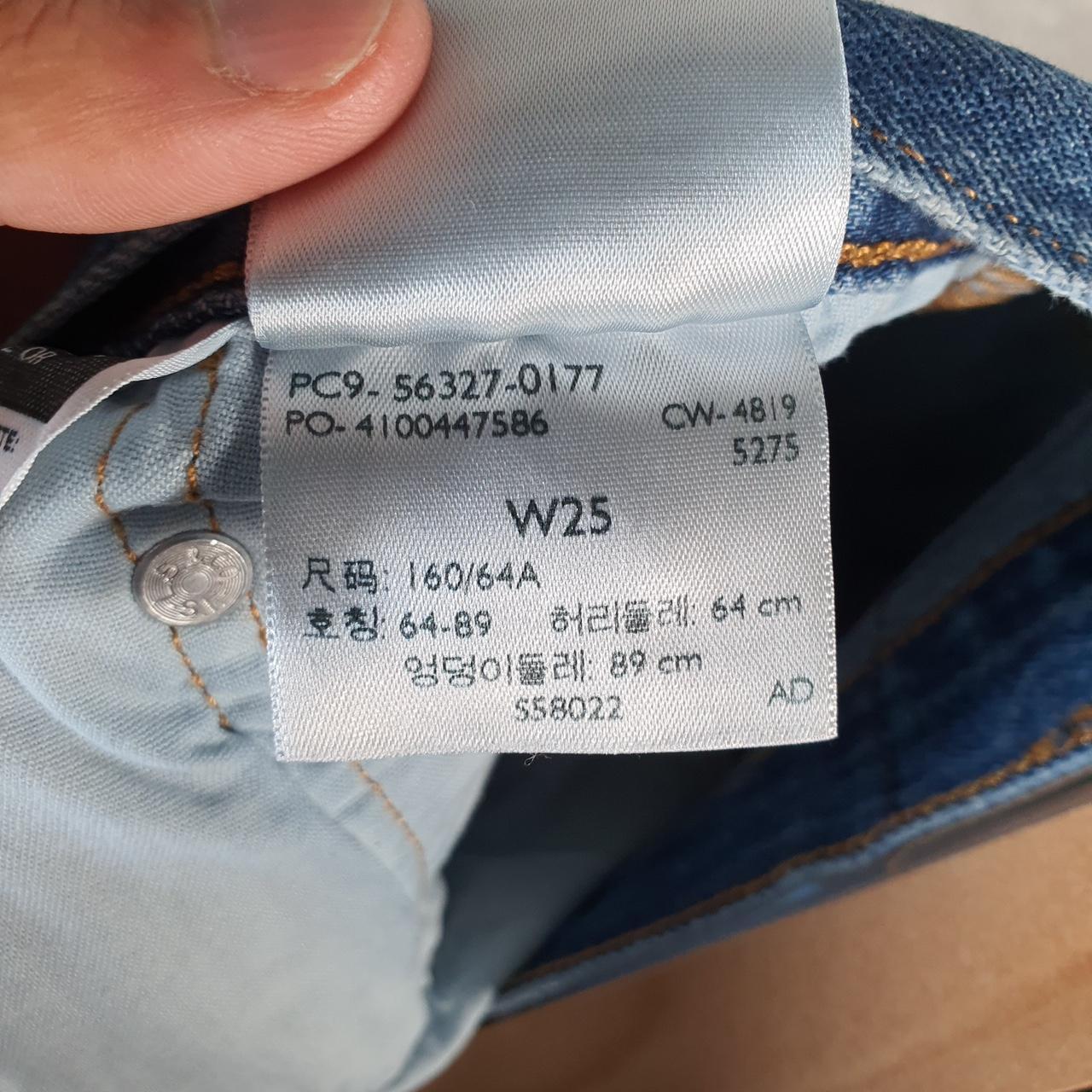 Vintage Levi’s 501 Cut Off Baggy Shorts Jorts Cargo Womens W25 Blue Relaxed Denim