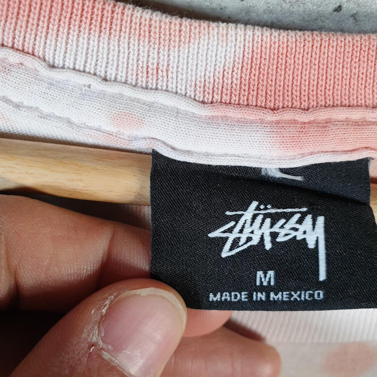 Vintage Stussy Feelin Irie Printed T Shirt Men’s Medium Tie Dye Graphic Short Sleeve Big Fish Vintage