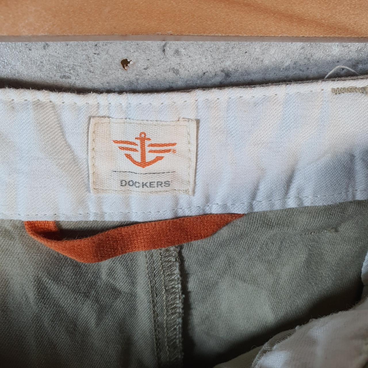 Vintage Dockers Chino Shorts Jorts Cargo Men’s W42 Brown Baggy Cotton