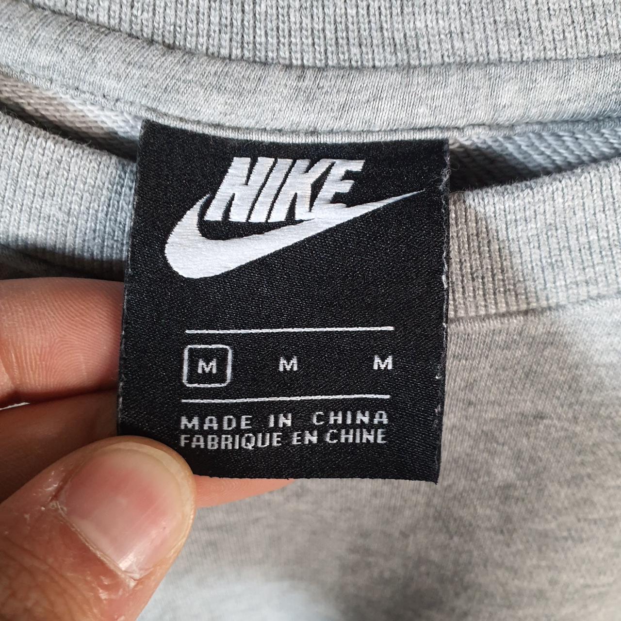 Vintage Nike Club Embroidered Sweatshirt Men’s Medium Grey Swoosh Y2K Pullover