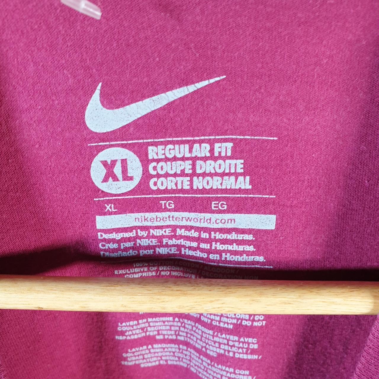 Vintage Nike Florida State 2013 NFL Pro State T Shirt Men’s XL Pink Logo Swoosh Athletic