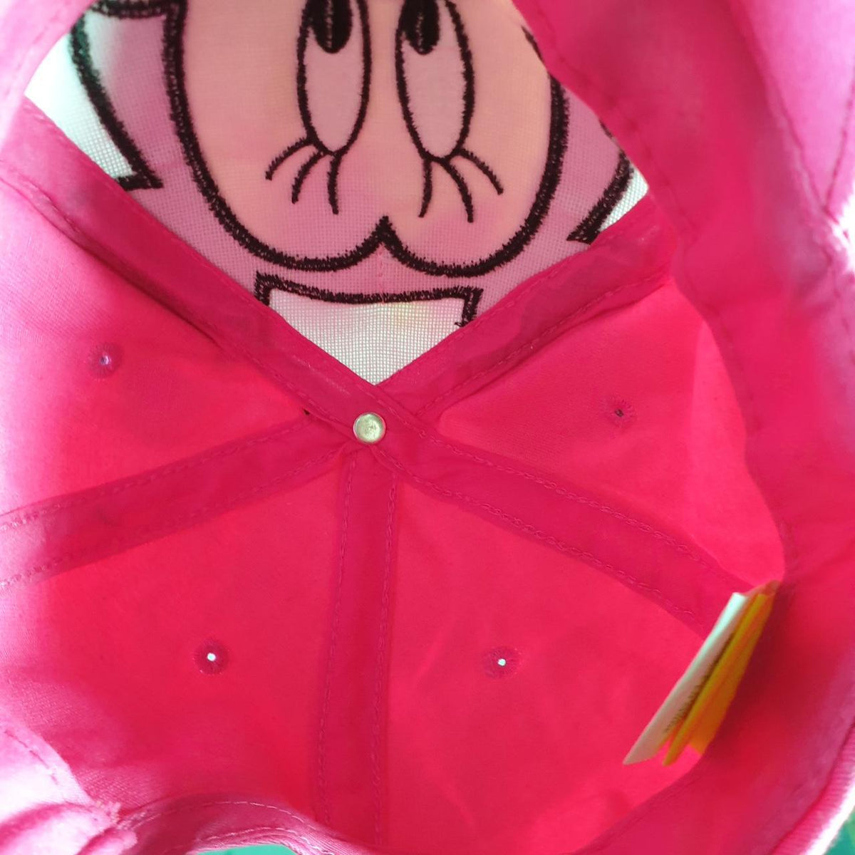 Vintage Disney Minnie Mouse Cap Girls USA Spellout Athletic Adjustable C8545