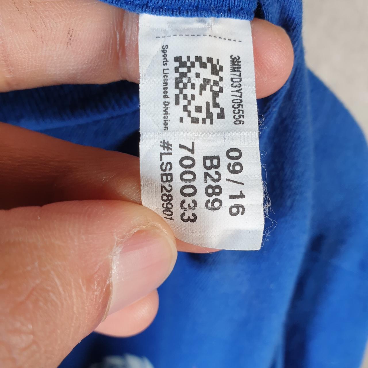 Vintage Adidas Go Tee T Shirt Shirt Men’s Medium Blue Three Stripes Logo Athletic C9927