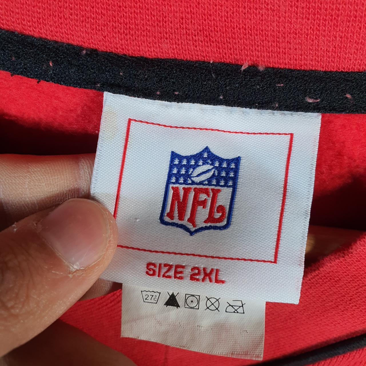 Vintage NFL Tampa Bay Buccaneers Sweatshirt Mens 2XL Red Pullover USA Pro Sport