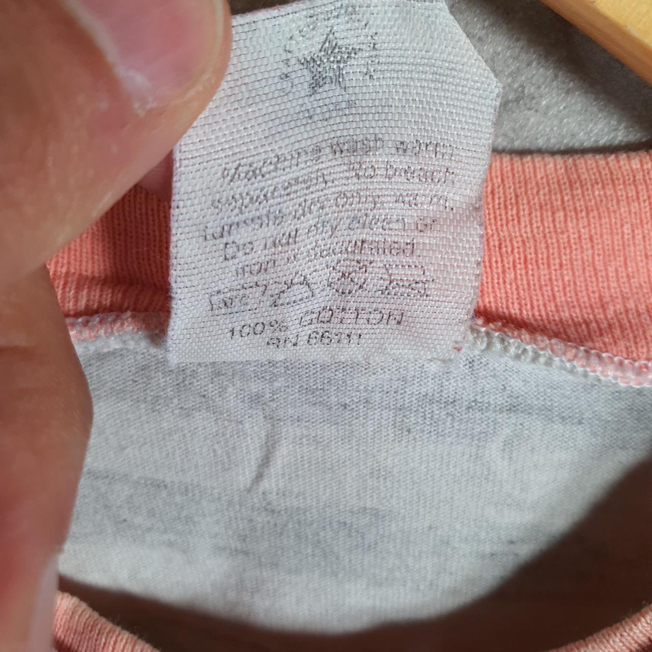 Vintage Ocean City Maryland Beach Palm Trees 90s USA Single Stitch T Shirt Womens Small Grey