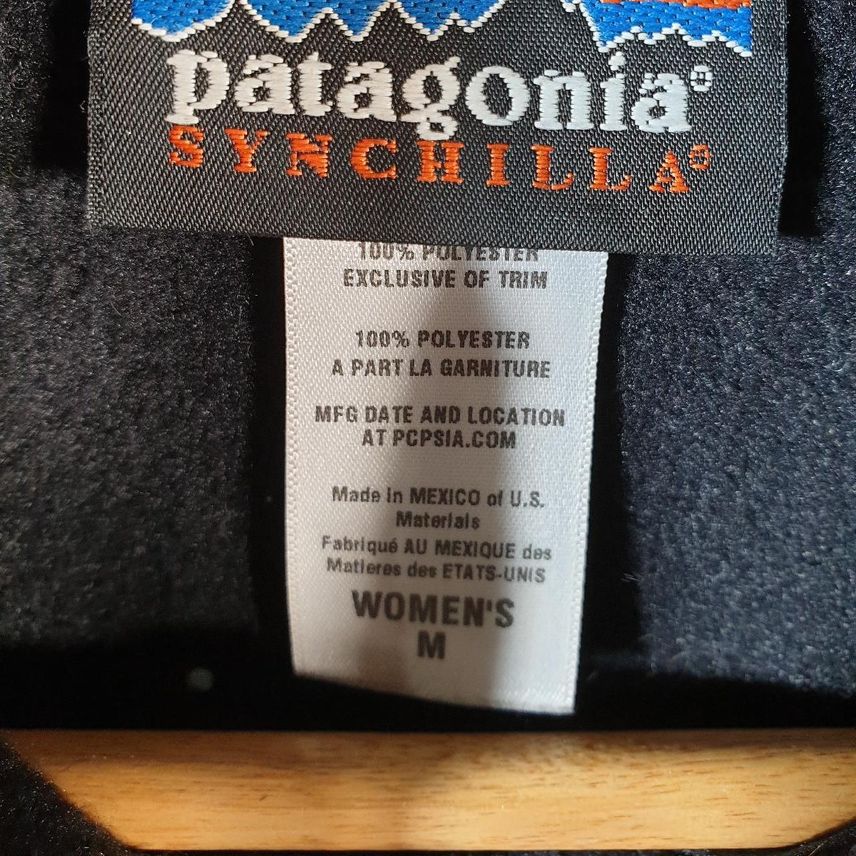 Vintage Patagonia Synchilla Better Sweater Fleece Vest Full Zip Sweatshirt Womens Medium Black