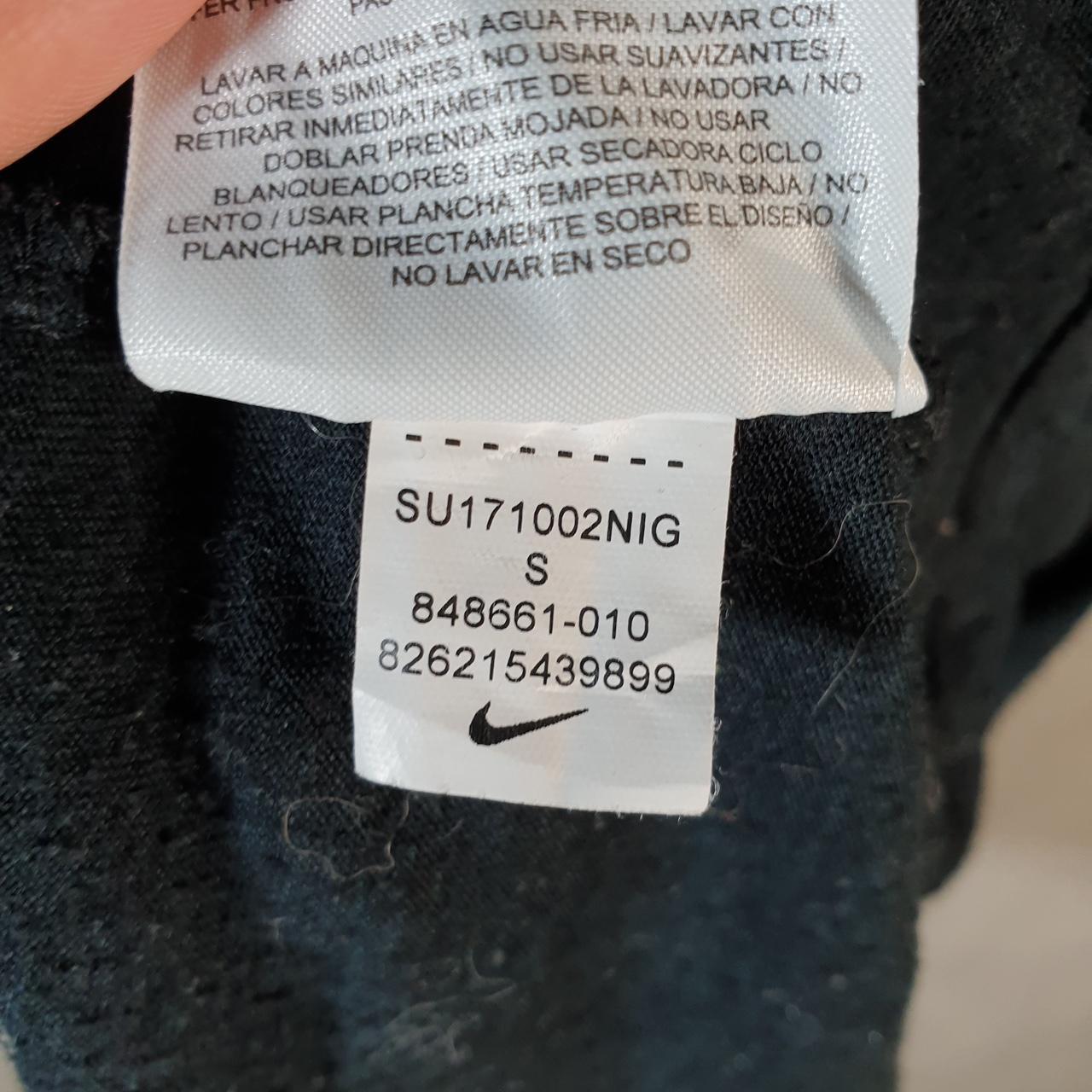 Vintage Nike SB Dri Fit T Shirt Men’s Small Black Logo Swoosh Athletic