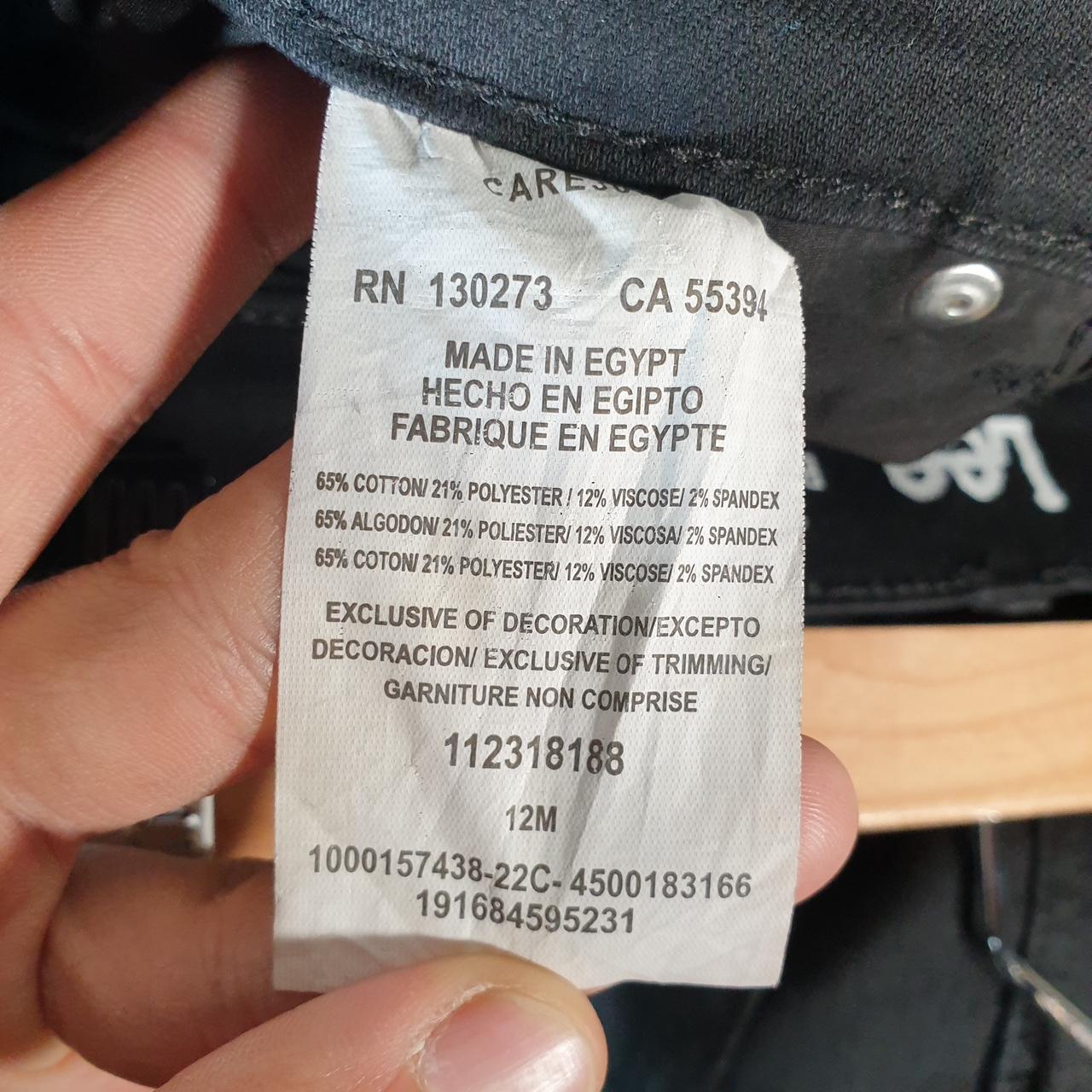 Vintage Lee Slim Shorts Jorts Cargo Womens W34 Black Relaxed Denim