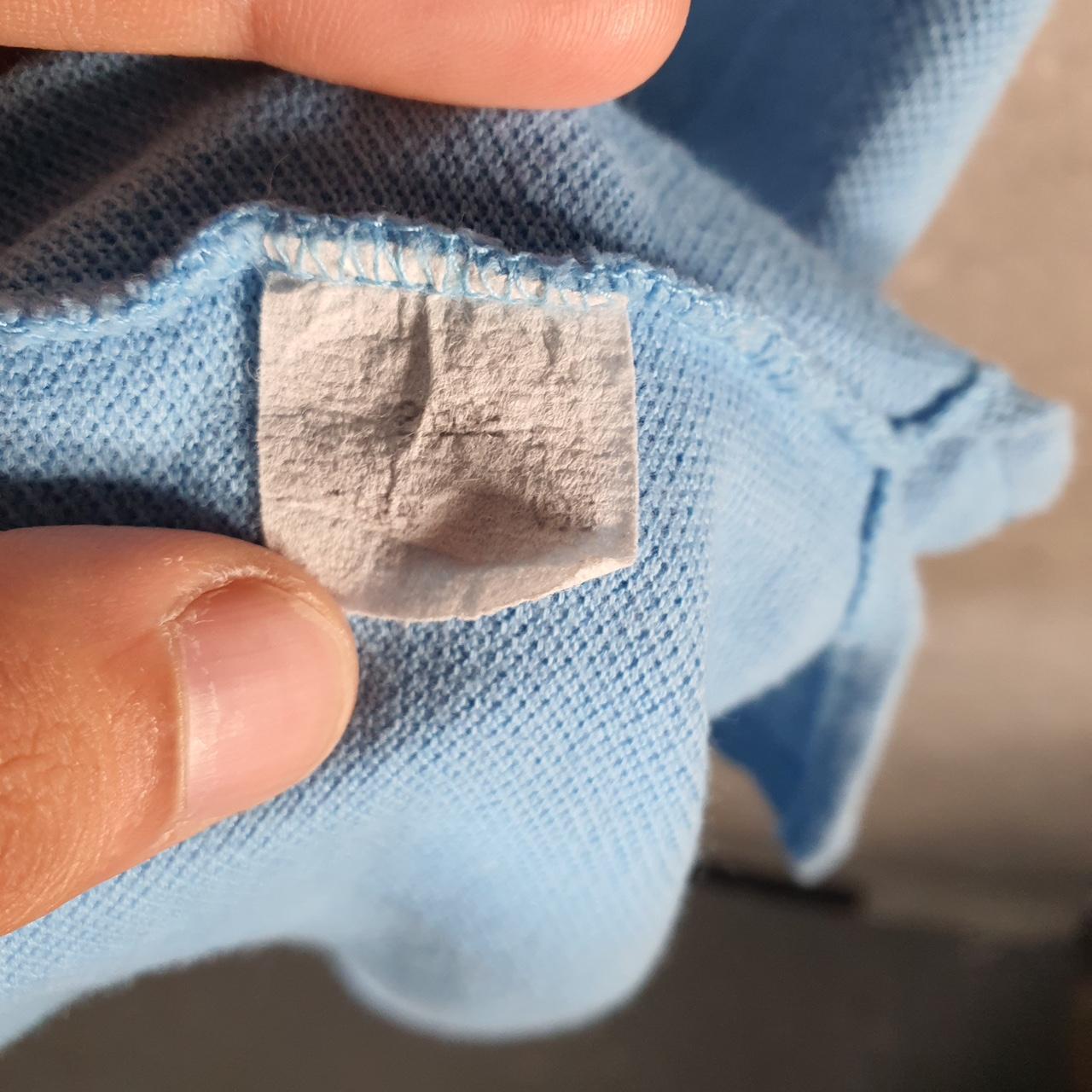 Vintage Izod Lacoste Polo Shirt Men’s Medium Blue Classic Fit Embroidered Logo