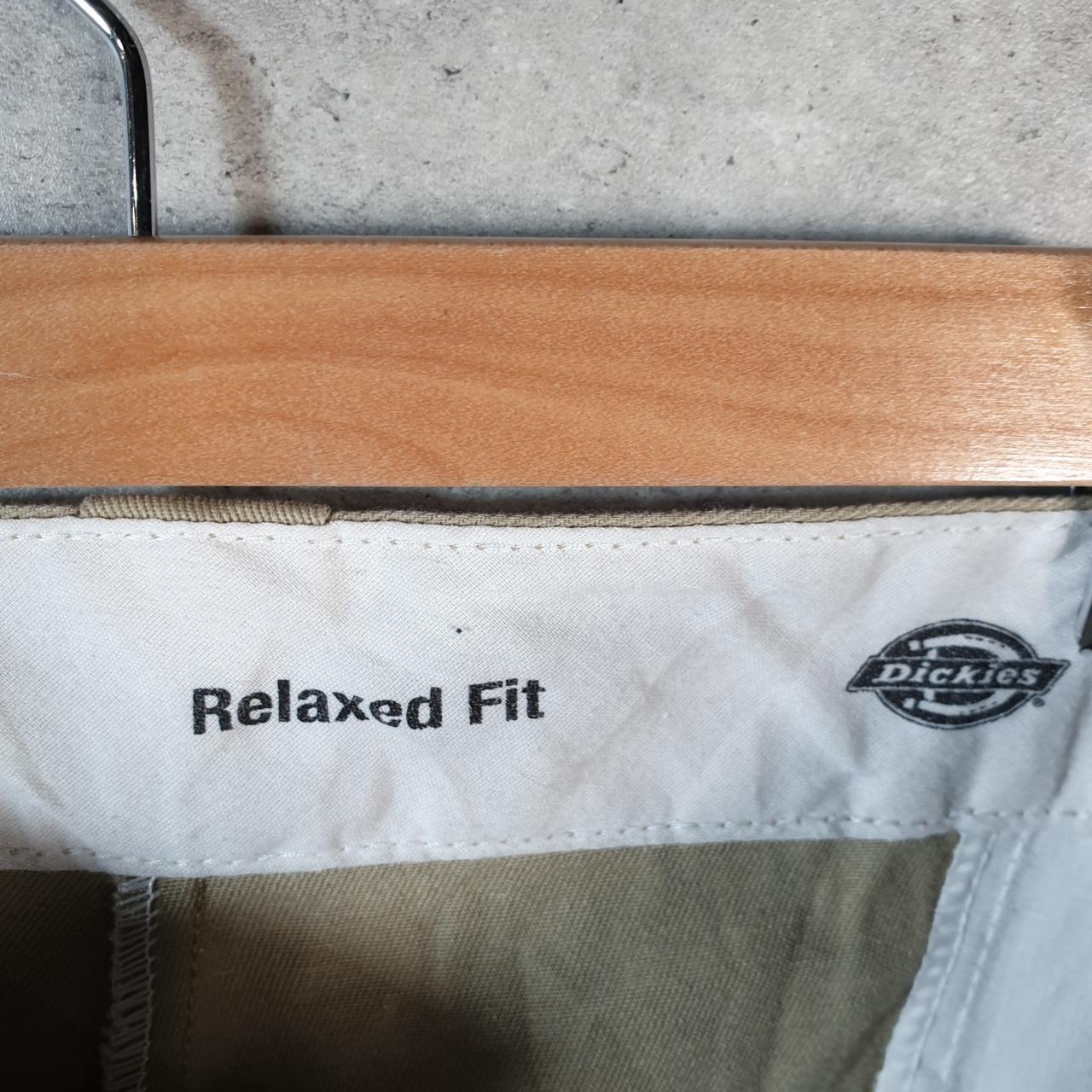 Vintage Dickies Baggy Chino Shorts Jorts Cargo Mens W42 Brown Relaxed Fit