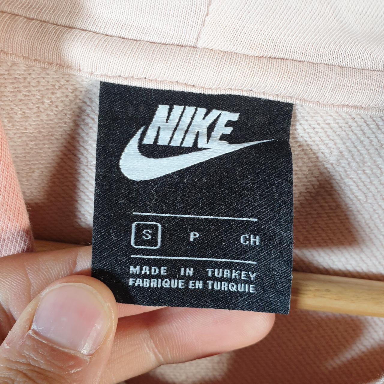 Vintage Nike Club Hoodie Womens Small Pink Swoosh Y2K Pullover