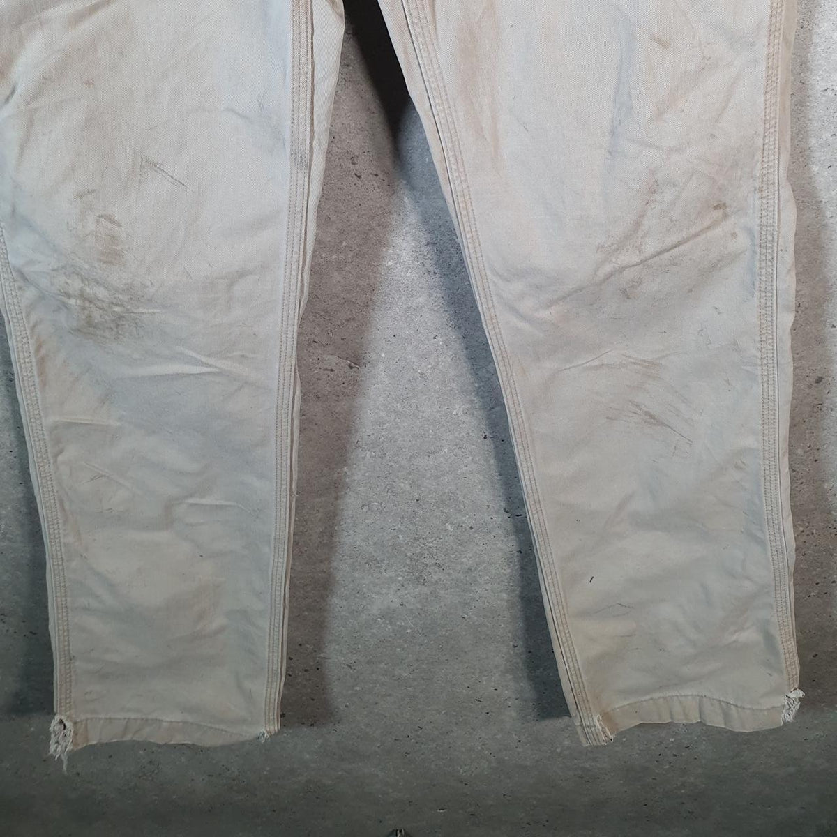 Vintage Carhartt Carpenter Trousers Mens W33 L36 Brown Relaxed Fit Workwear USA