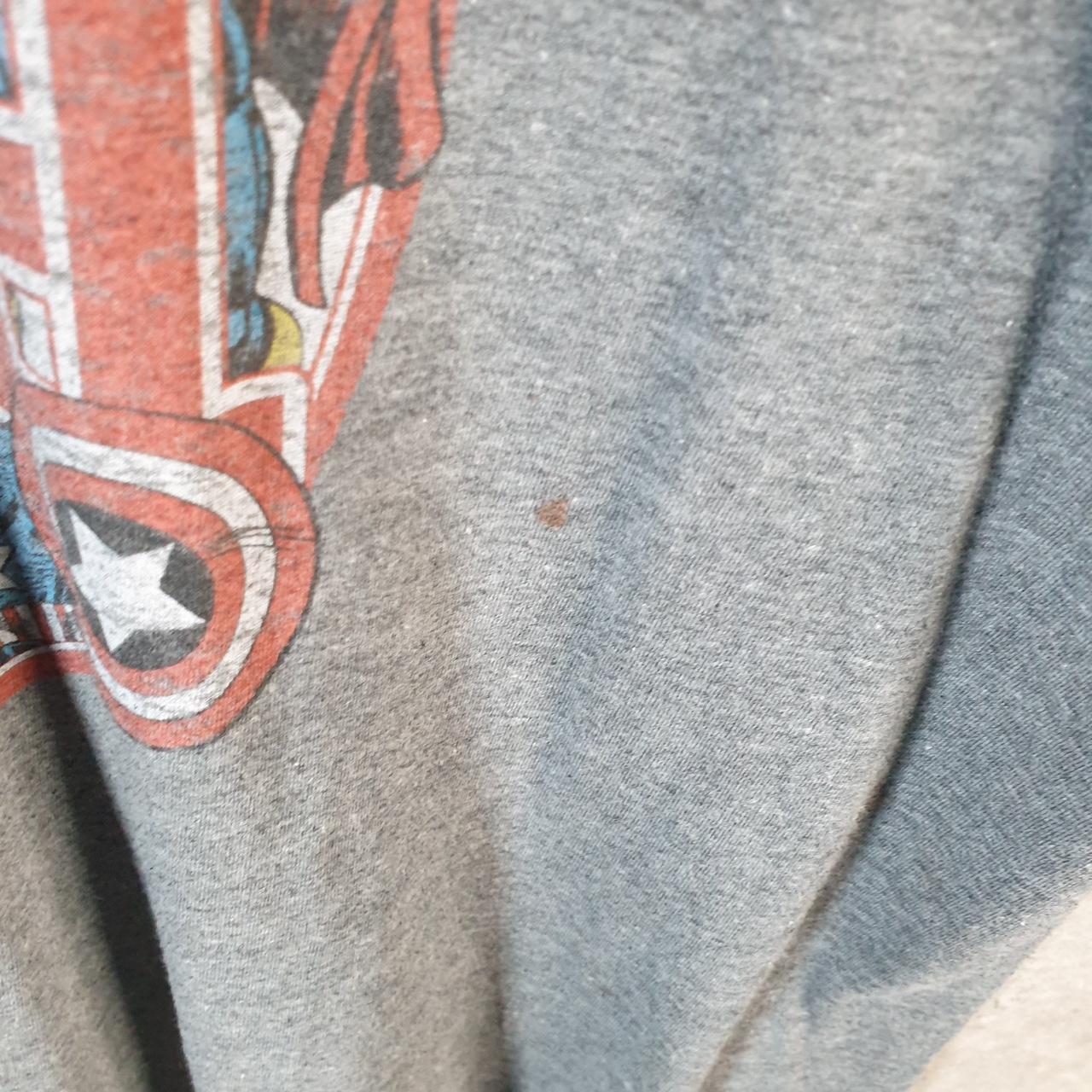 Vintage Marvel Avengers T Shirt Men’s Large Grey Movie Graphic Cartoon