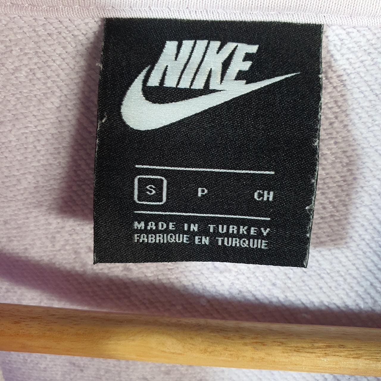 Vintage Nike Club Embroidered Hoodie Men’s Small Pink Swoosh Y2K Pullover