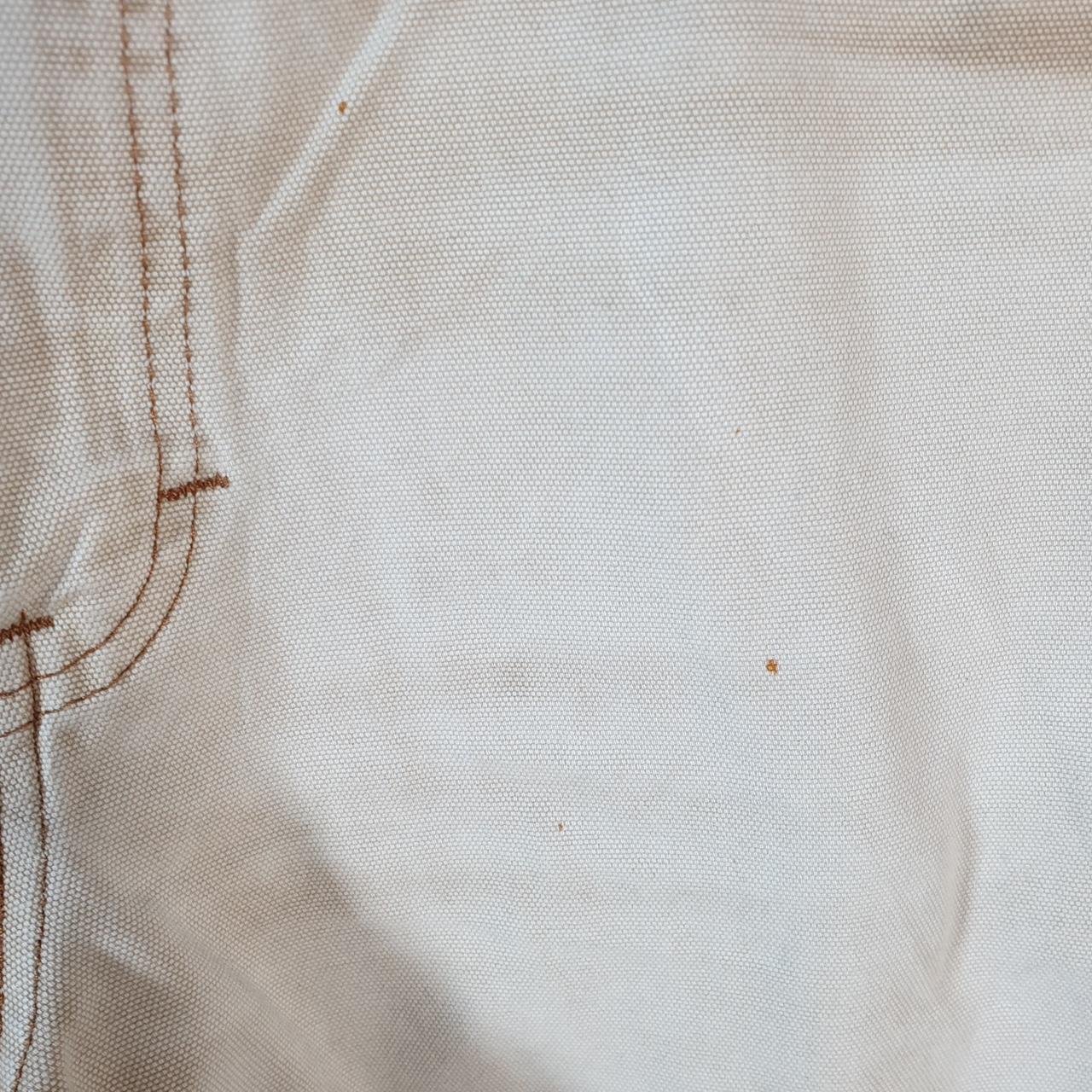 Vintage Dickies Baggy Carpenter Chino Shorts Jorts Cargo Mens W34 Brown Relaxed Fit