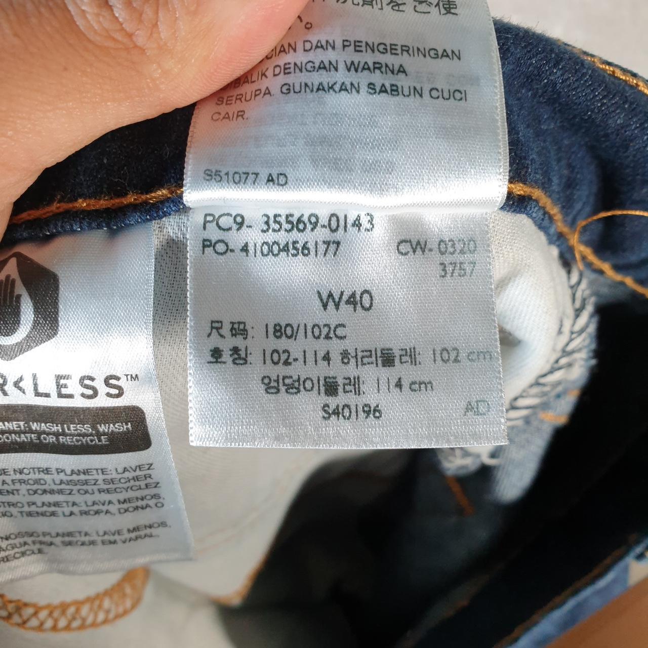 Vintage Levi’s 569 Baggy Shorts Jorts Cargo Men’s W40 Blue Relaxed Denim