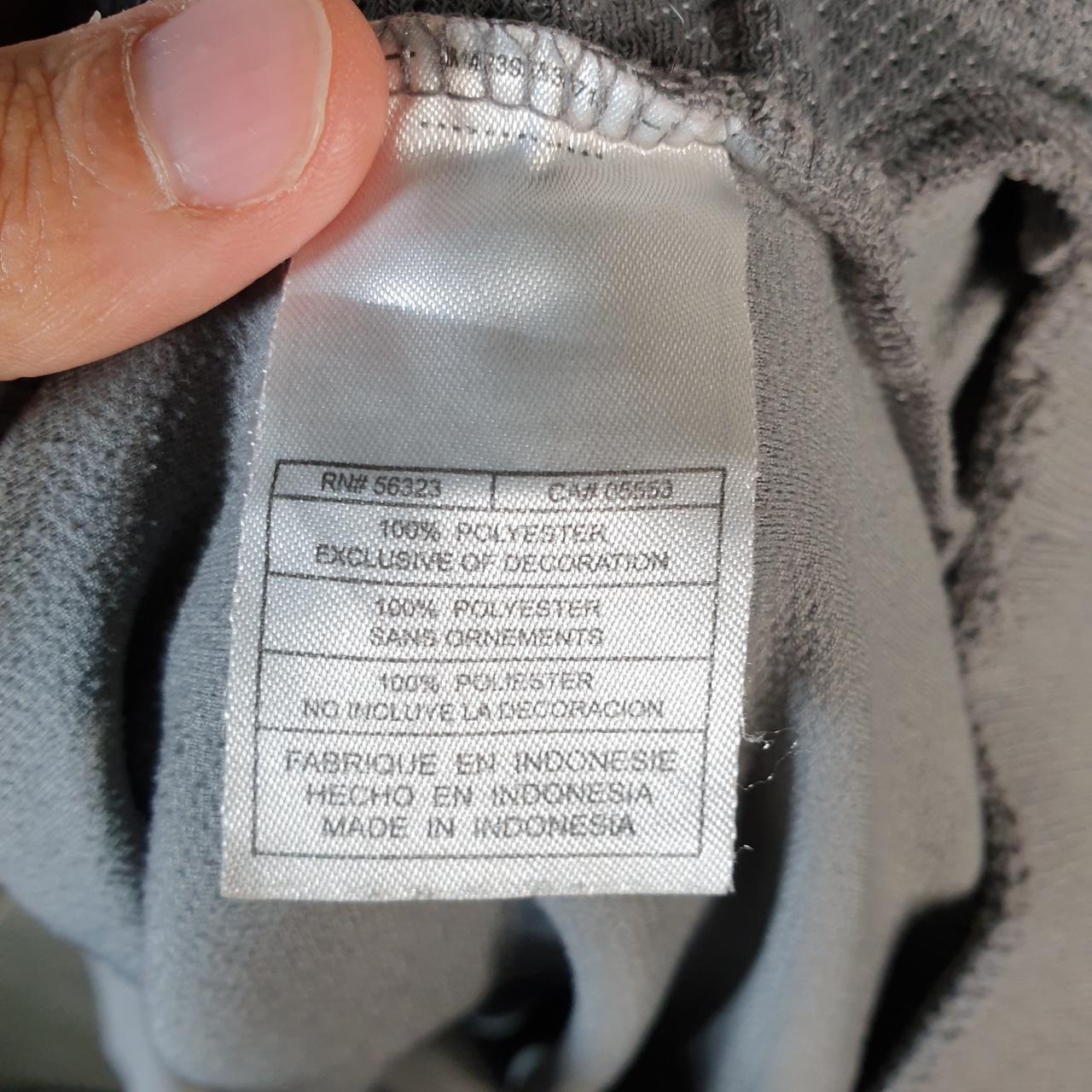 Vintage Nike Team Dri Fit Windbreaker Track Jacket Mens 2XL Grey USA Swoosh Full Zip USA