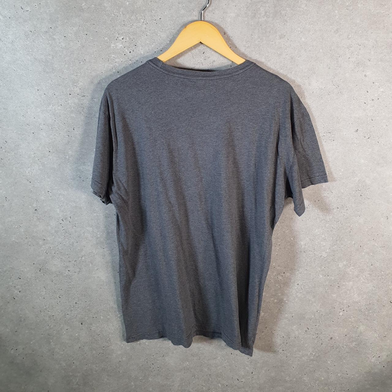 Vintage Ralph Lauren Polo Sport T Shirt Men’s Large Grey Slim Fit Embroidered Pony C8684