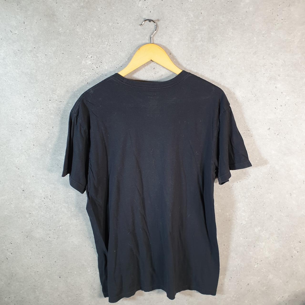 Vintage Ralph Lauren Polo T Shirt Men’s Large Black Embroidered Classic Fit Pony C8617