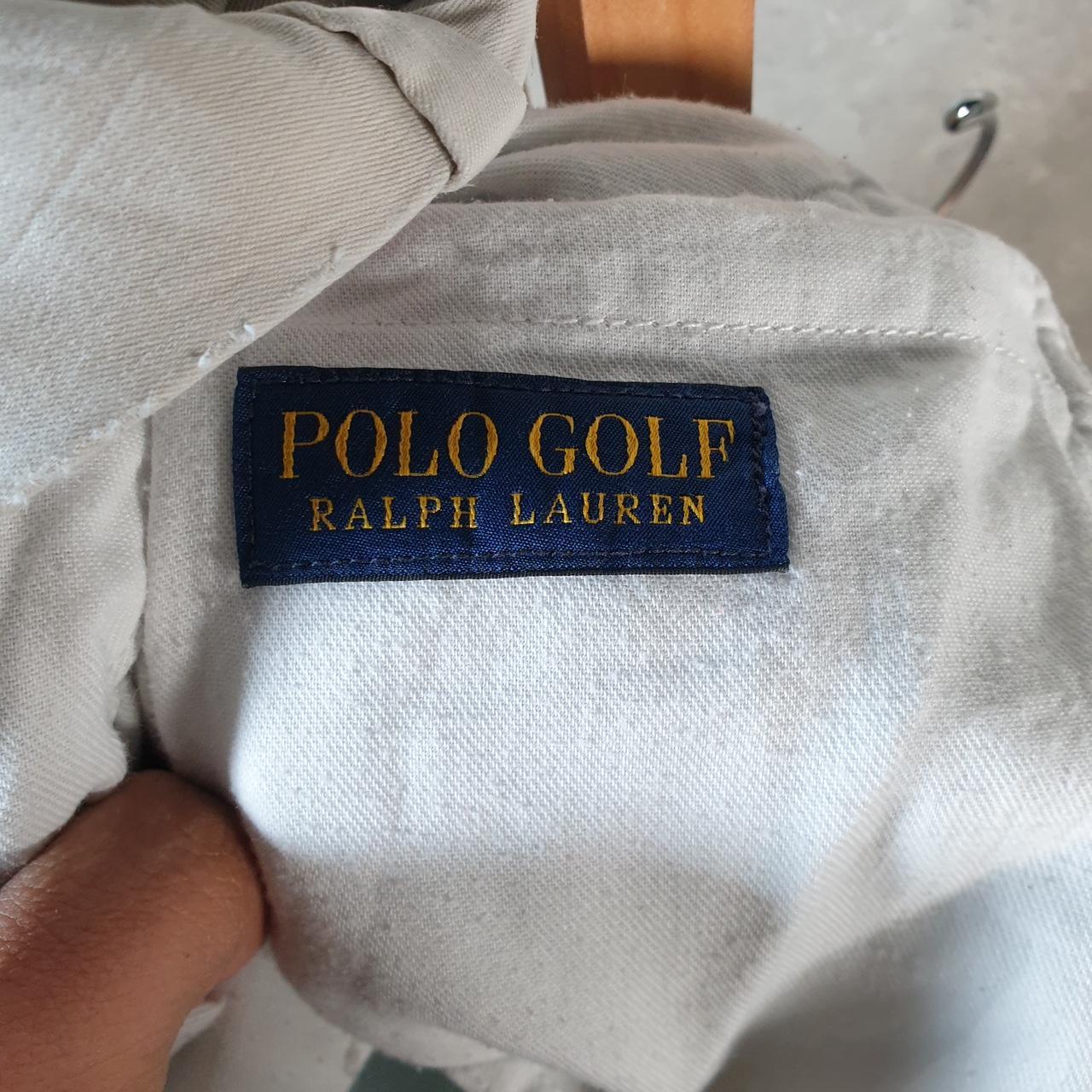 Vintage Ralph Lauren Polo Shorts Jorts Chino Cargo Men’s W35 Brown Baggy Cotton