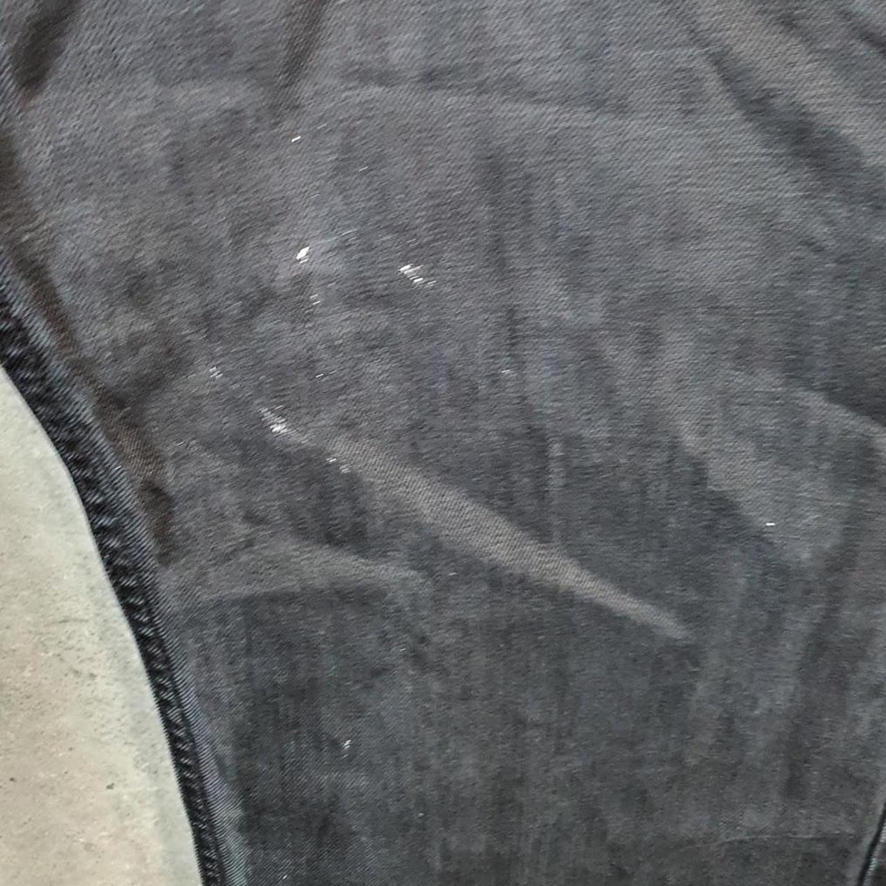 Vintage Michael Cherry Baggy Y2K Hip Hop Jeans Mens W40 Black Denim Wide Leg Big Fish Vintage